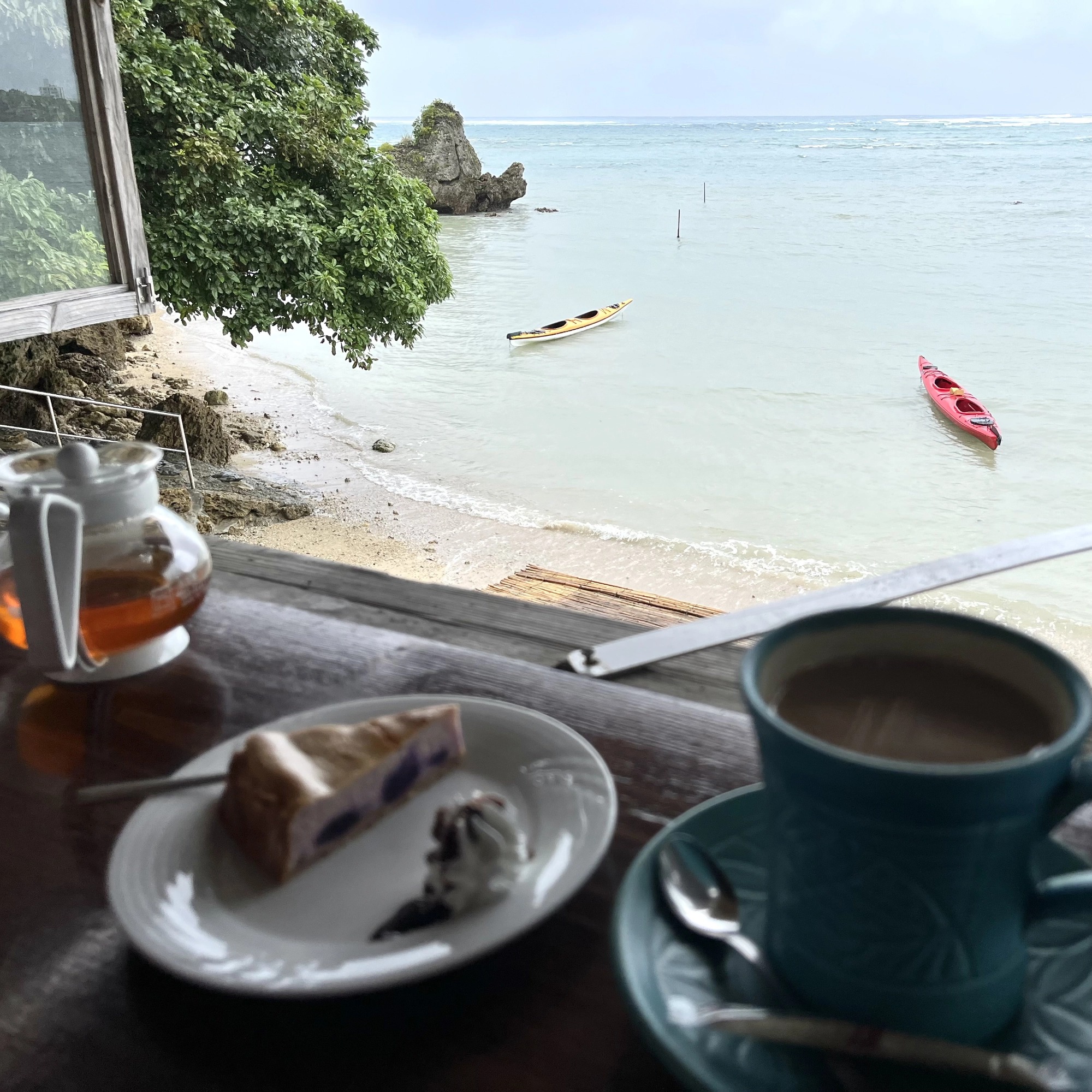 Kavárna na pláži Hamabe no Chaya